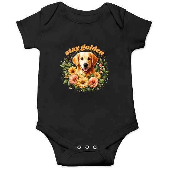 Cute Golden Retriever Onesies