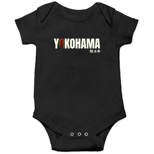 Yokohama Typography Onesies - Urban Statement