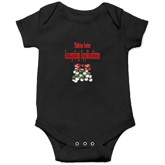 Mistletoe Tester Onesies