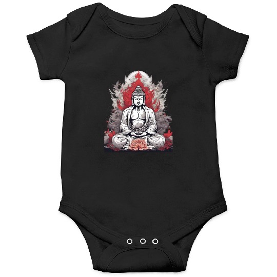 Buddha Statue Onesies