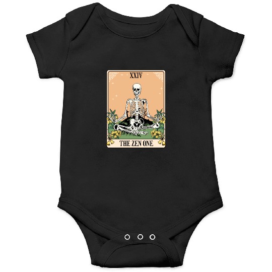 Funny Tarot Card Yoga Meditation Zen Onesies