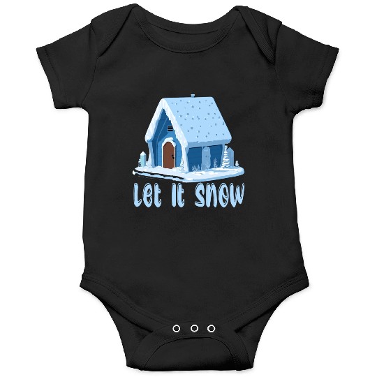 Let It Snow Winter Onesies