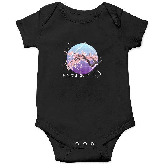 Lofi Aesthetic Sakura Cherry Blossom Tree Japanese Onesies