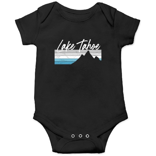Lake Tahoe Nevada California Mountain Skiing Py Onesies