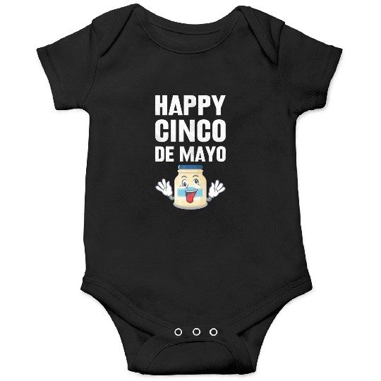 Happy Cinco De Mayo Onesies