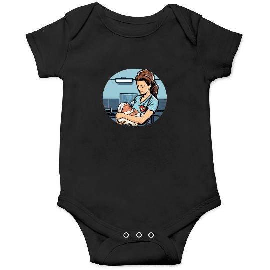 Registered Nurse Medical Medicine Neonatal Nurse Onesies