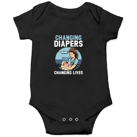 Registered Nurse Medical Medicine Neonatal Nurse Onesies