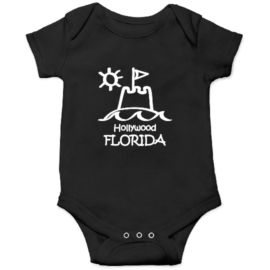 Hollywood Florida Sandcastle Souvenirs Gifts Onesies