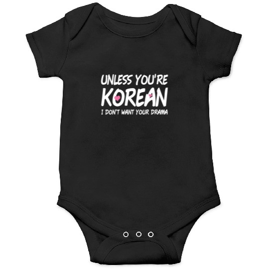 K-Drama K-Pop Fan Gift Korean Music Onesies