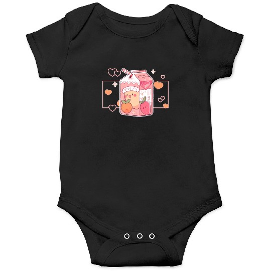 Peach Juice Fruit Drink Japanese Kawaii Aesthetic Onesies
