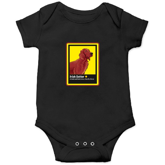 Irish Setter Dog Love Dog Mom Irish Setter Owner Onesies