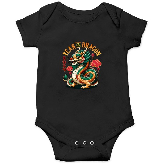 Dragon Year 2024 Embrace Lunar New Year Prosperity Onesies