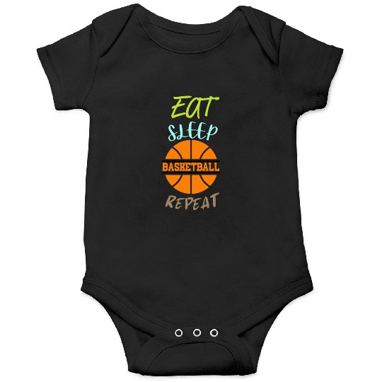 Eat Sleep Repeat Basketball Coach Player Onesies
