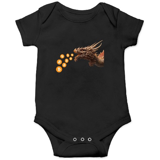 Bitcoin dragon Onesies
