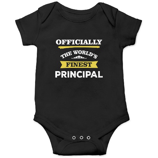 The World's Finest Principal Onesies