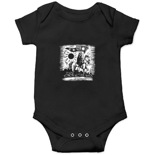 Tarot Death Card Blackcraft Onesies
