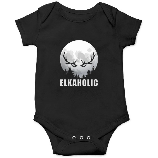 Elk Hunting Elkaholic Hunters Onesies