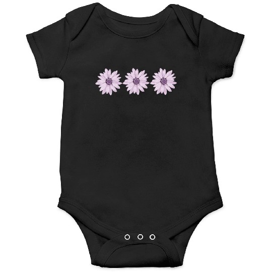 Flowers violet Onesies
