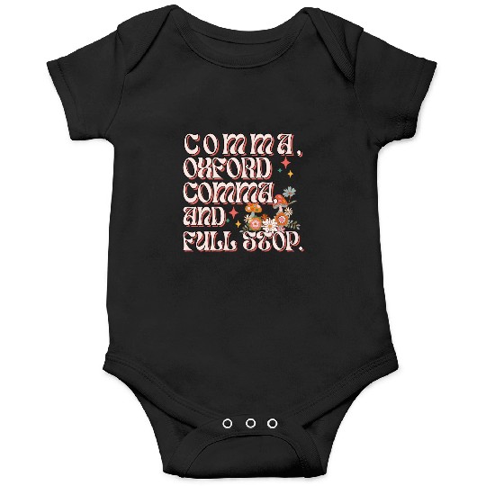 Oxford comma. For grammar students and teachers Onesies
