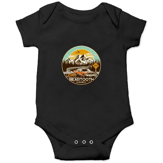 Beartooth Highway US 212 Onesies