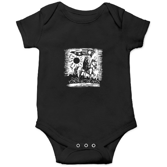 Tarot Death Card Blackcraft Onesies