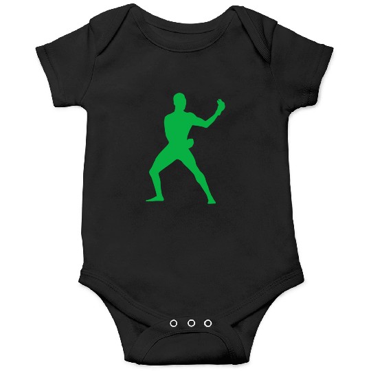 Israel Adesanya Green Active Onesies
