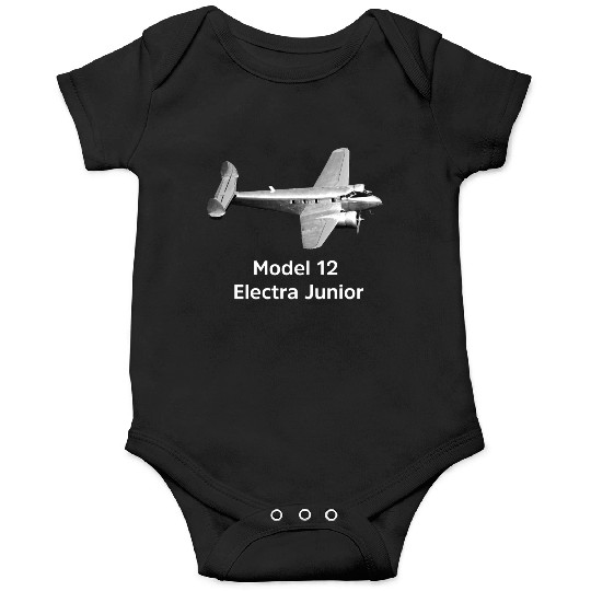 Lockheed Model 12 Electra Junior Aircraft Onesies