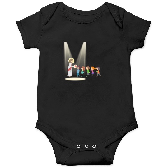 sacred heart of jesus Onesies