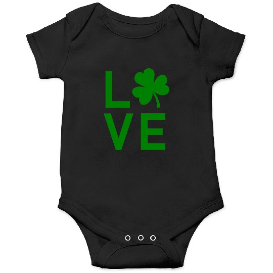 Irish Clover LOVE Onesies