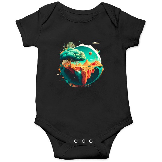 Green Earth Vibes: Eco-Friendly Onesies