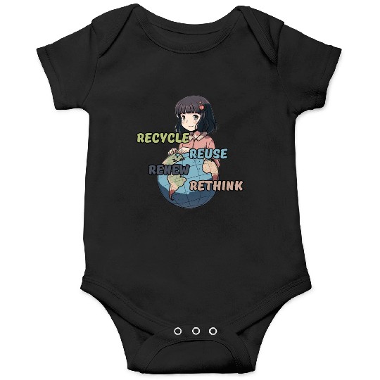Recycle Reuse Renew Rethink Onesies