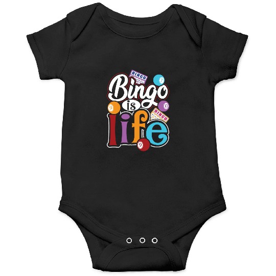 Bingo Is Life Bingo Player Bingo Caller Onesies