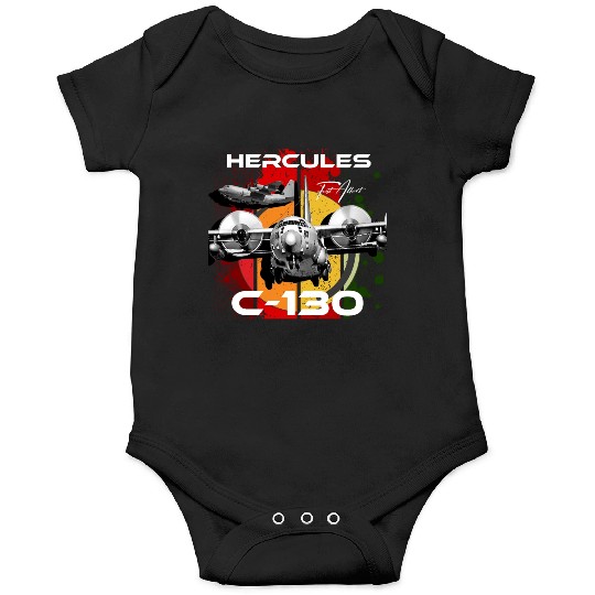 C-130 Hercules Military Aircraft Onesies
