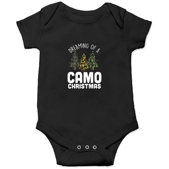 I'm Dreaming Of A Camo Christmas Camouflage Onesies