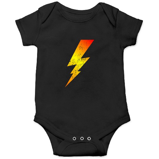 Fire Bolt Lightning | Bolt Graphic Onesies