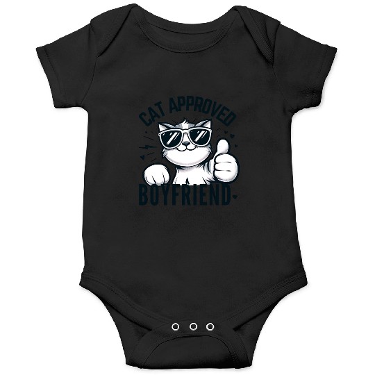 Cat Approved Boyfriend Graphic Onesies
