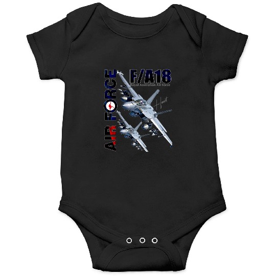 RAAF Australian Air Force FA18 Hornet Fighterjet Onesies