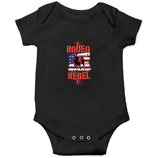 Rodeo Bull Riding Livestock Show Farmer Cattle Onesies