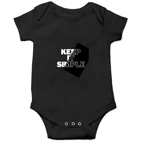 Simply Elegant: Keep It Simple Design Onesies