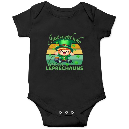 Just A Girl Who Loves Leprechauns Onesies