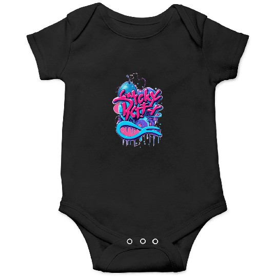 graffiti logo Onesies