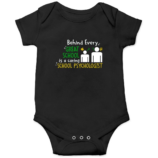 Great School and Caring School Psychologist Onesies