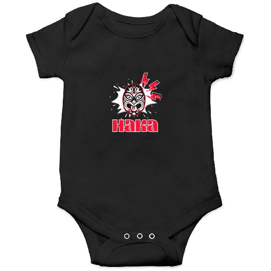 Maori Tribal Face Haka Dance New Zealand Onesies