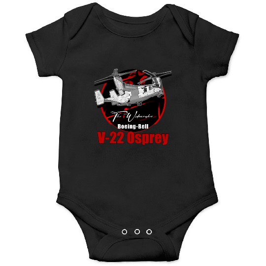 V22 Osprey Us Air Force Hybrid Aircraft Onesies