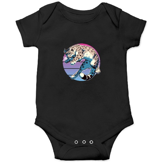 Snow Leopard Leopard White Leopard Onesies
