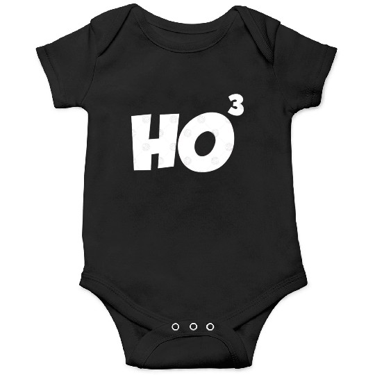 Ho Ho Ho Cubed Onesies Ho Onesies Geek Nerd Gifts Ch