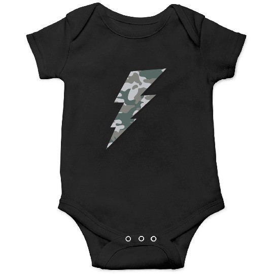 Camo Bolt Onesies