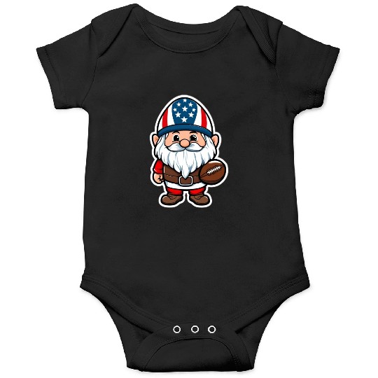 Gnome American Football Onesies