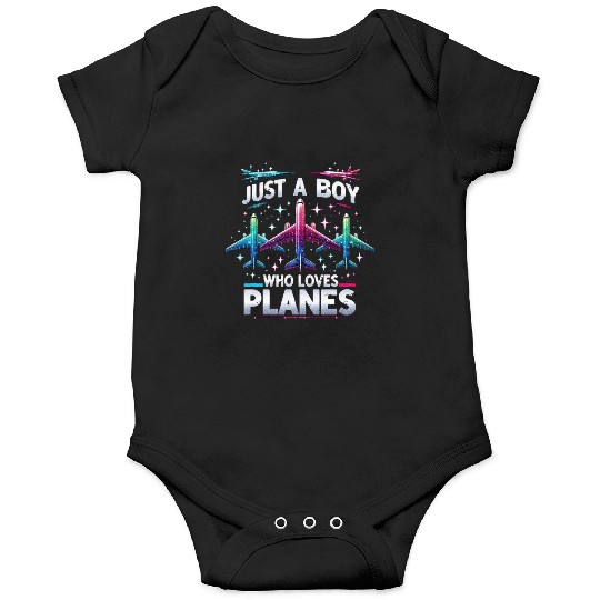Just A Boy Who Loves Planes Onesies