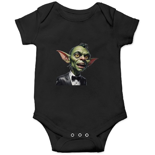 Green Goblin with Tuxedo Onesies